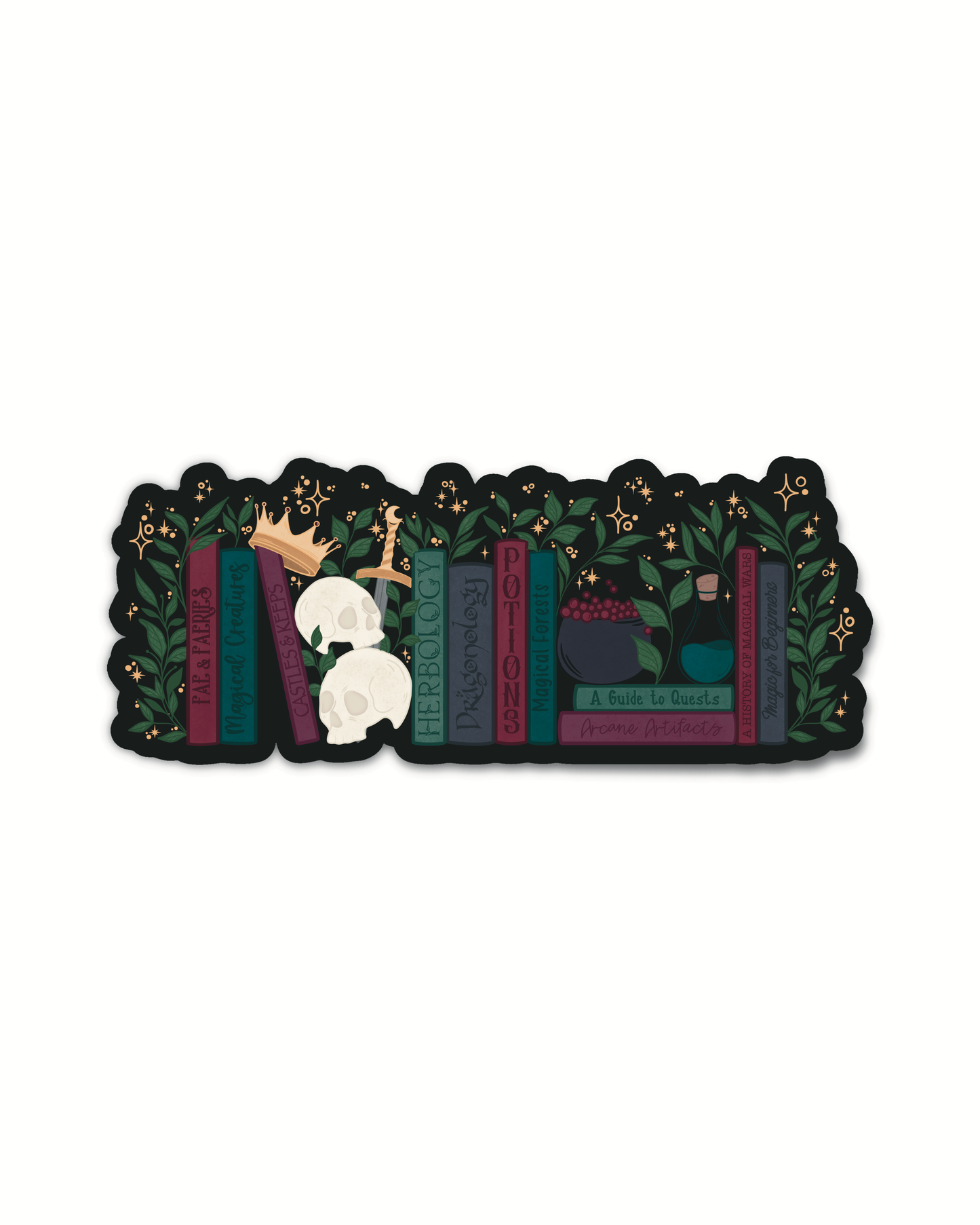 The Dark Academy Bookmark