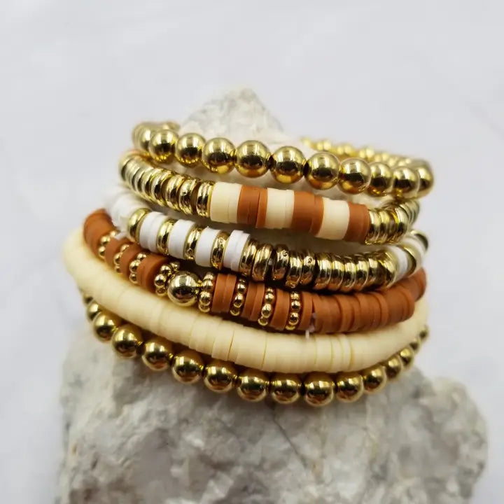 Golden Harvest Bracelet Stack