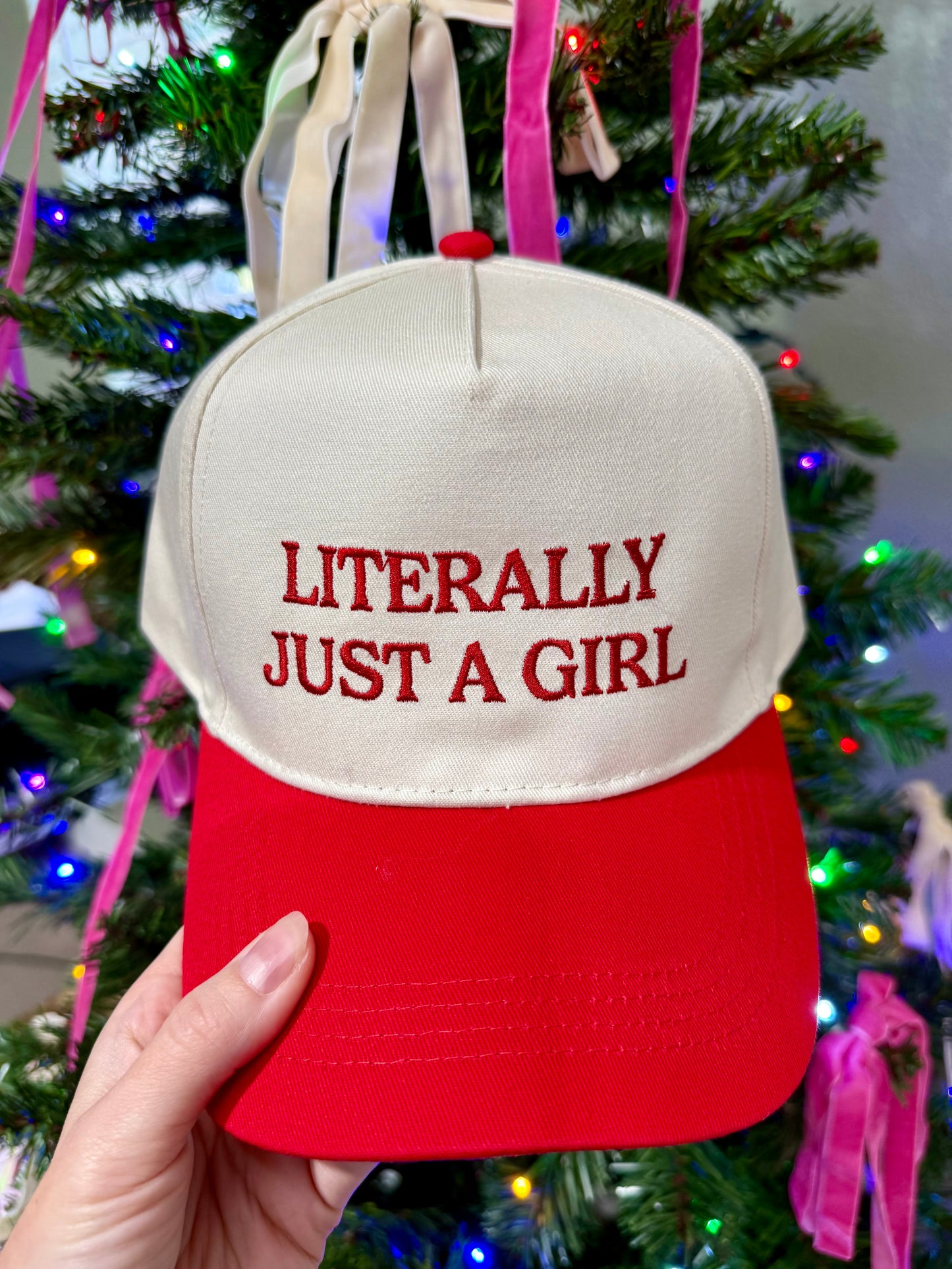 Literally Just A Girl Hat