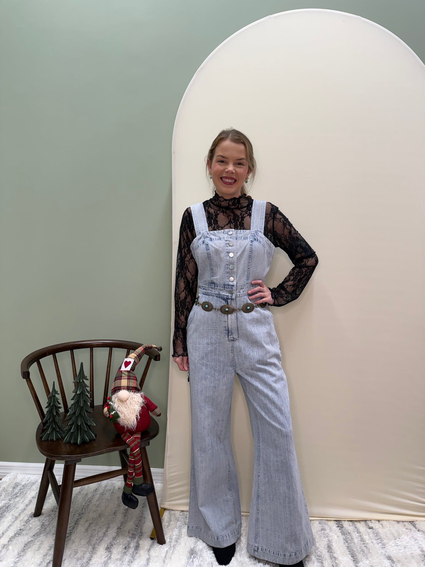 The Retro Stripe Jumpsuit