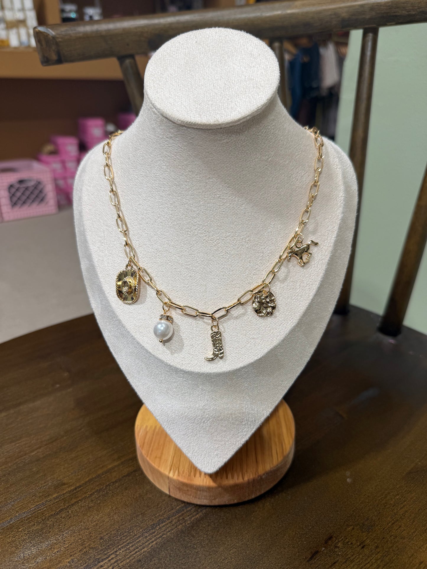 Golden Prairie Necklace