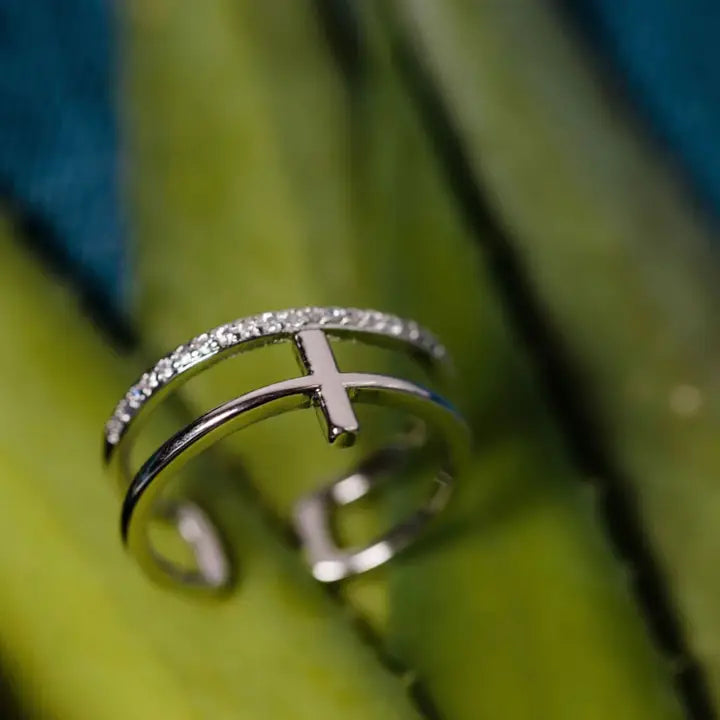 Faithbound Cross Ring