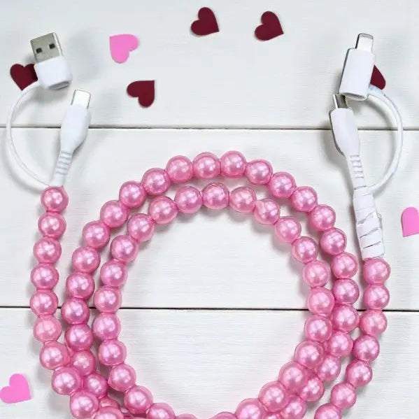 Beaded Tech Cords