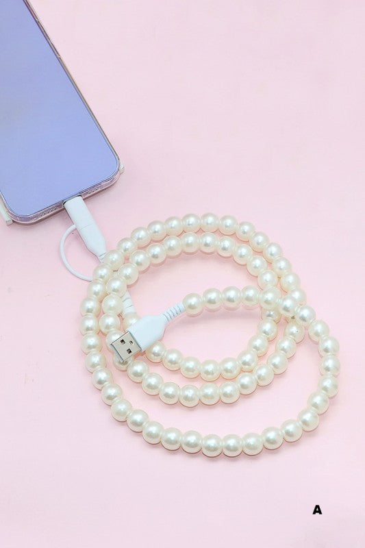 Duo Charge Beaded Cable
