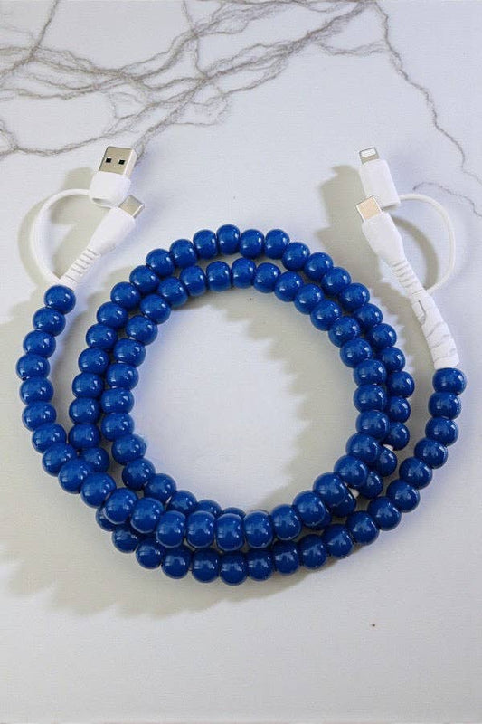 Beaded Tech Cords