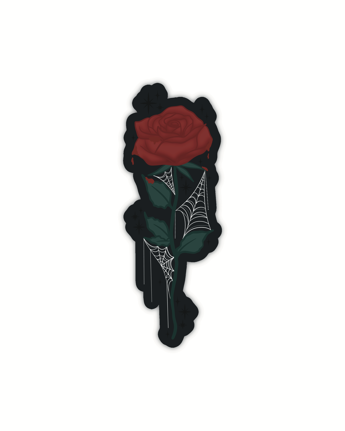 Web of Roses Bookmark