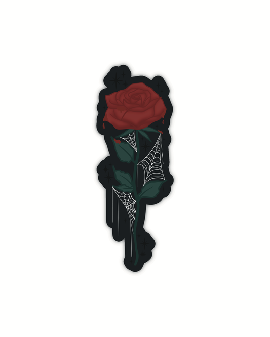 Web of Roses Bookmark