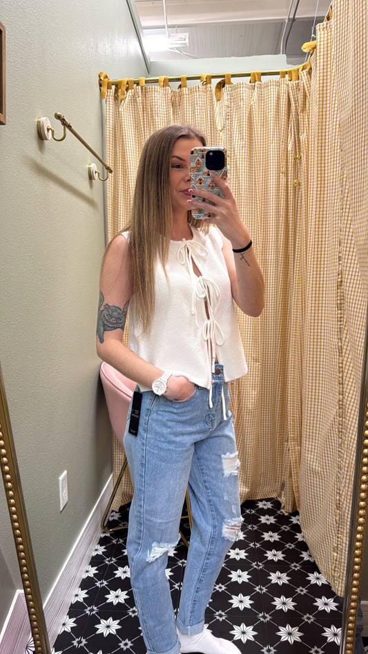 Rowan High Rise Mom Jeans