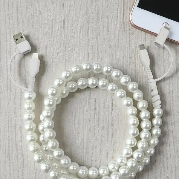 Beaded Tech Cords
