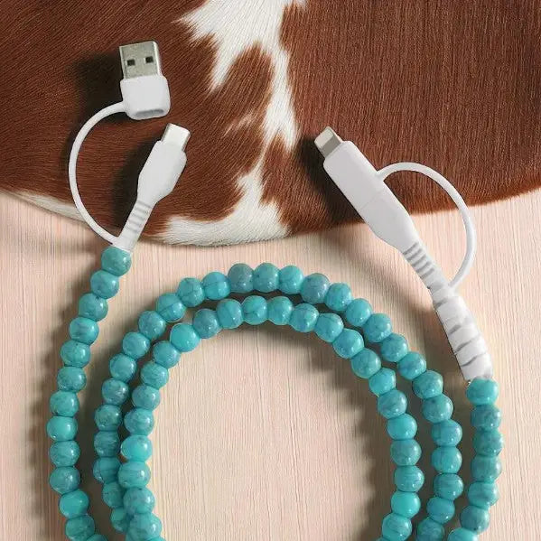Beaded Tech Cords