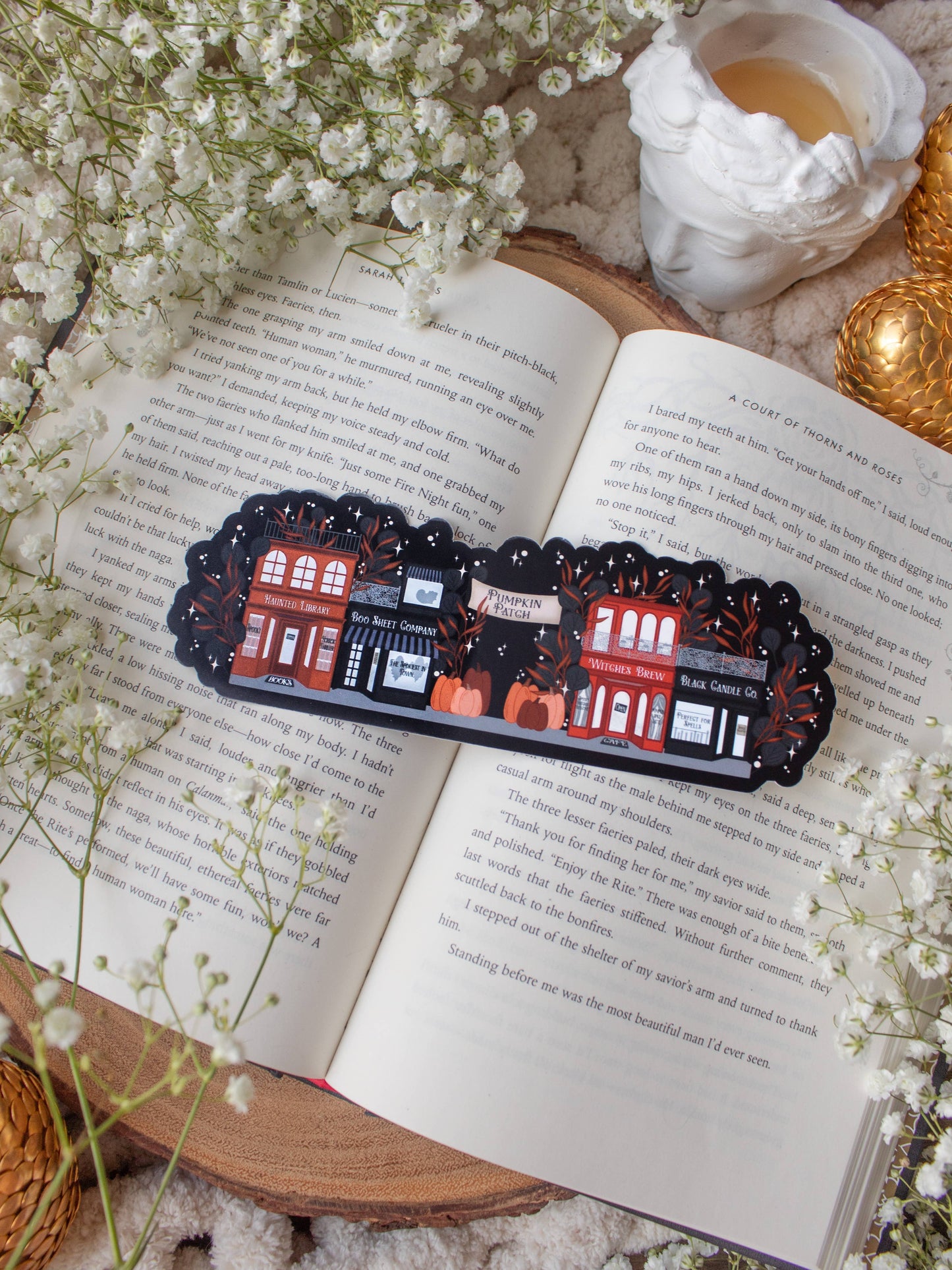 Spooky Street Halloween Bookmark