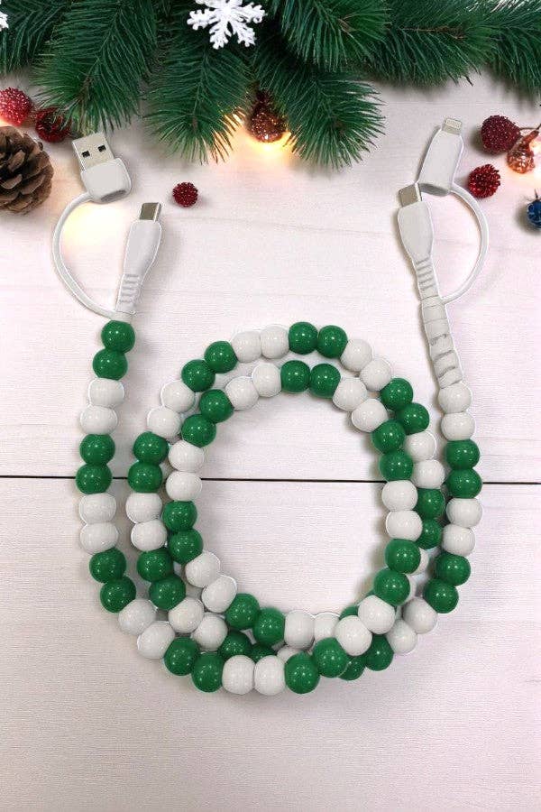 Beaded Tech Cords