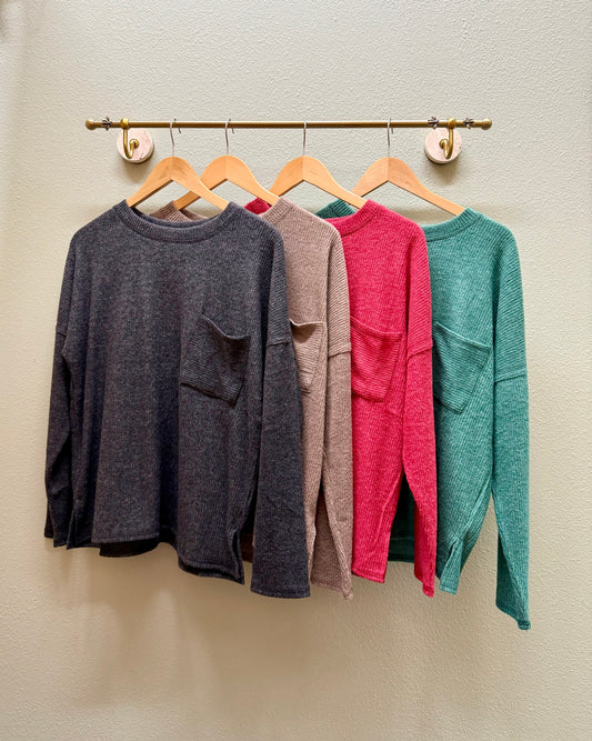 The Hearth Pocket Sweater