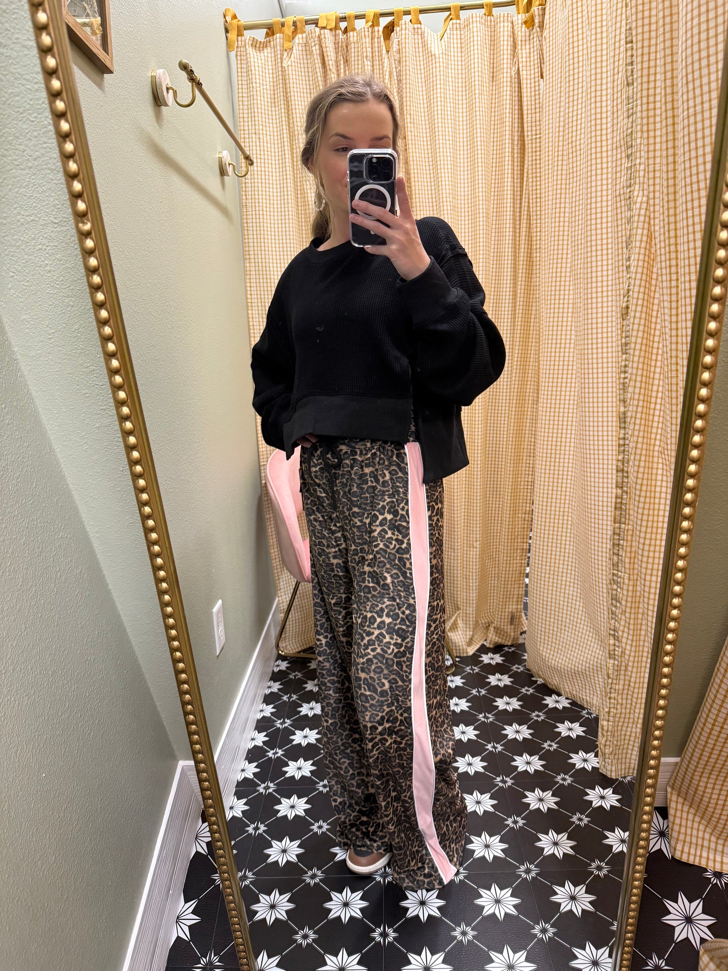 Spotted in Pink Pants