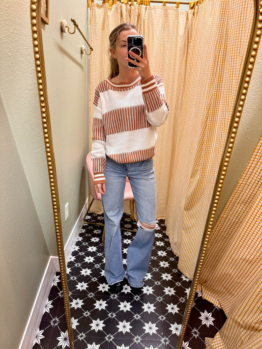 Driftwood Stripes Sweater
