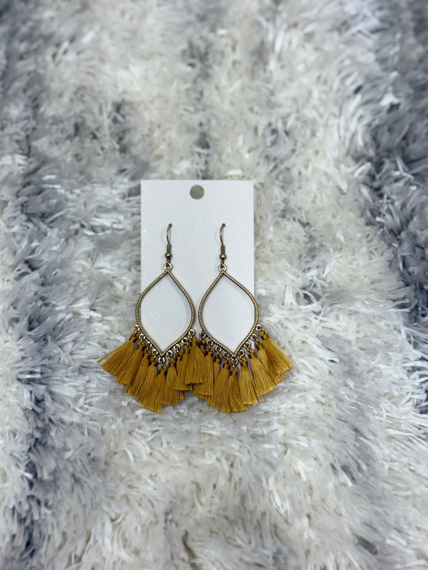Boho Cascade Tassel Earrings