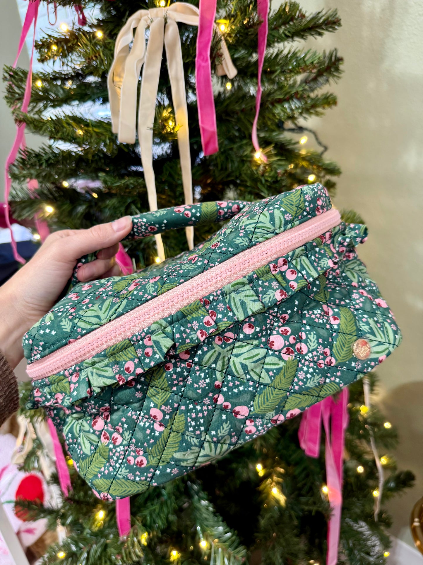 Merry Bloom Cosmetic Bag