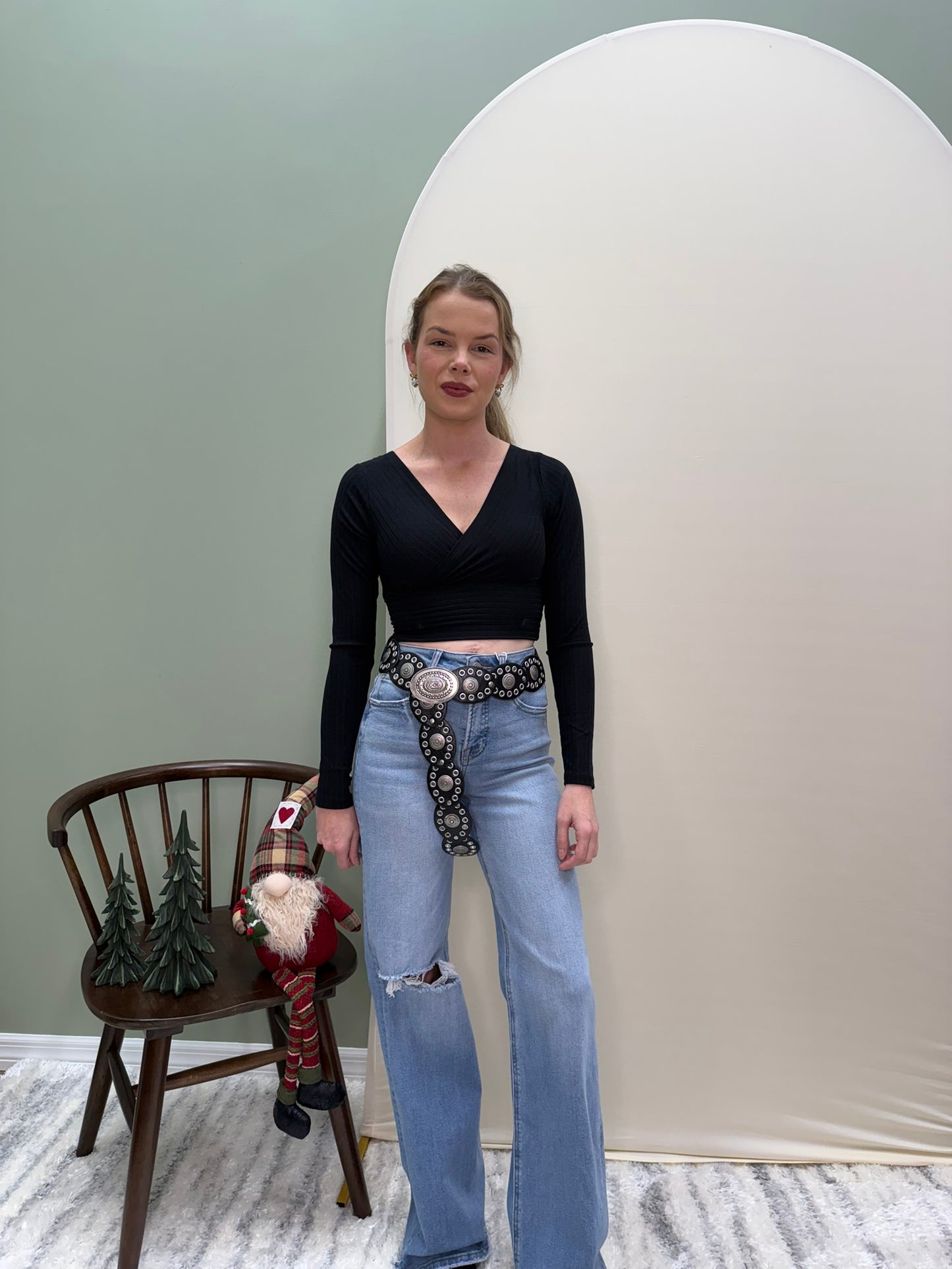 The Mod Muse Wrap Top