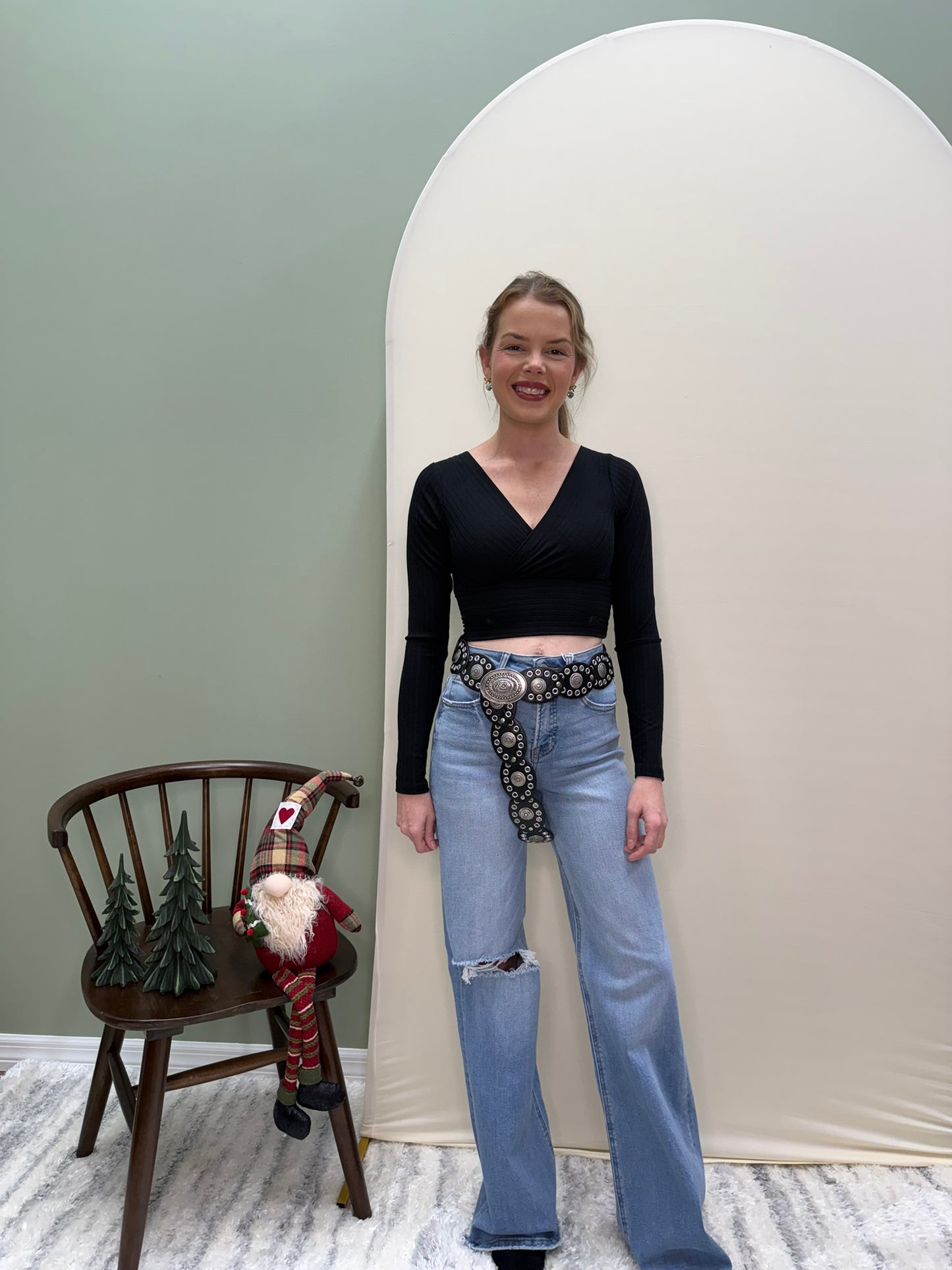 The Mod Muse Wrap Top