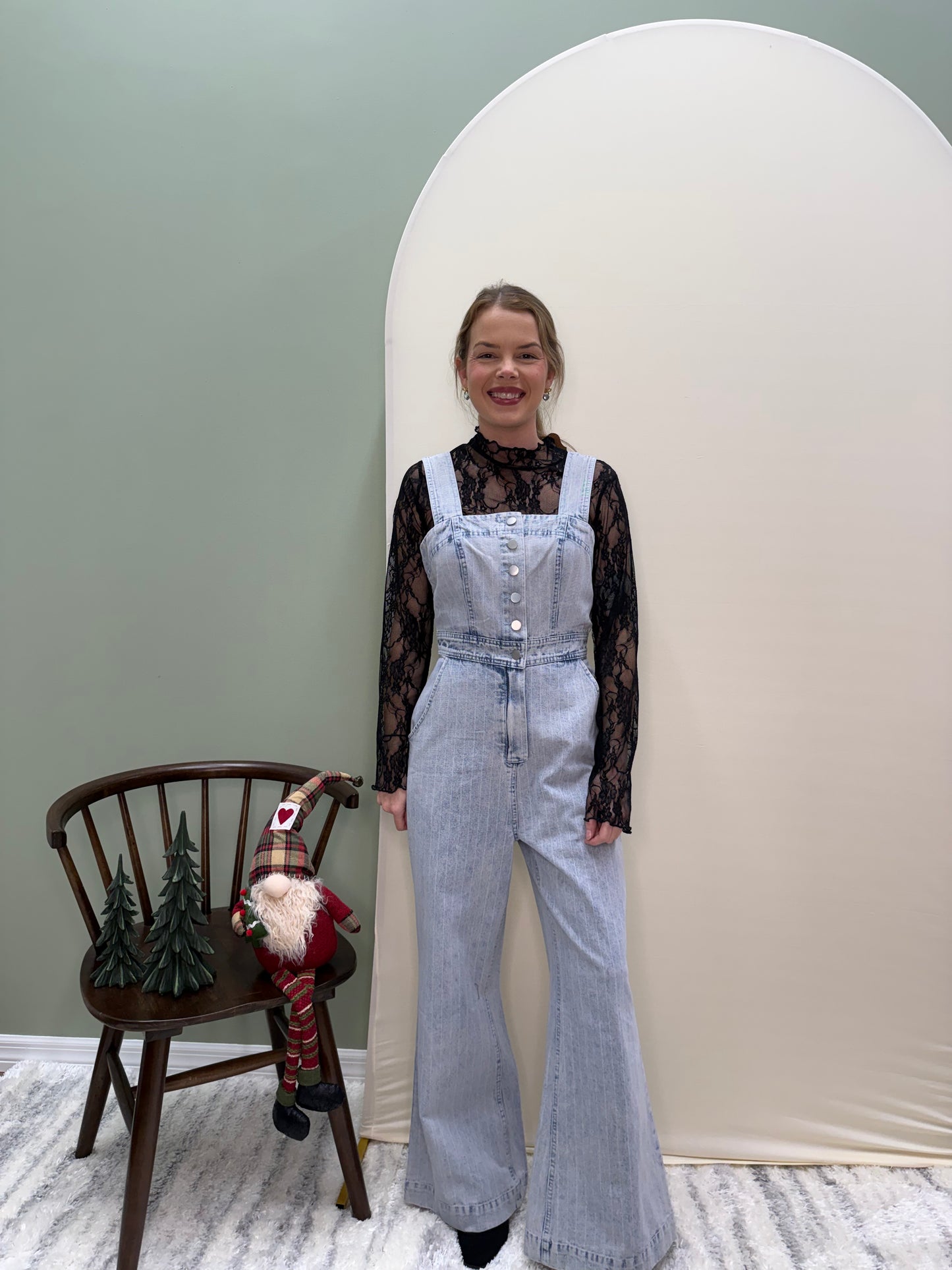 The Retro Stripe Jumpsuit