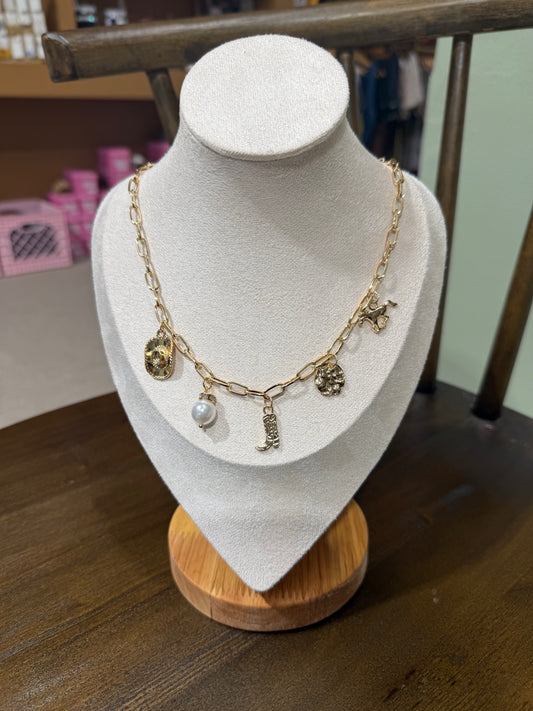 Golden Prairie Necklace