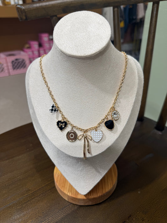 Lover's Charm Chain Necklace