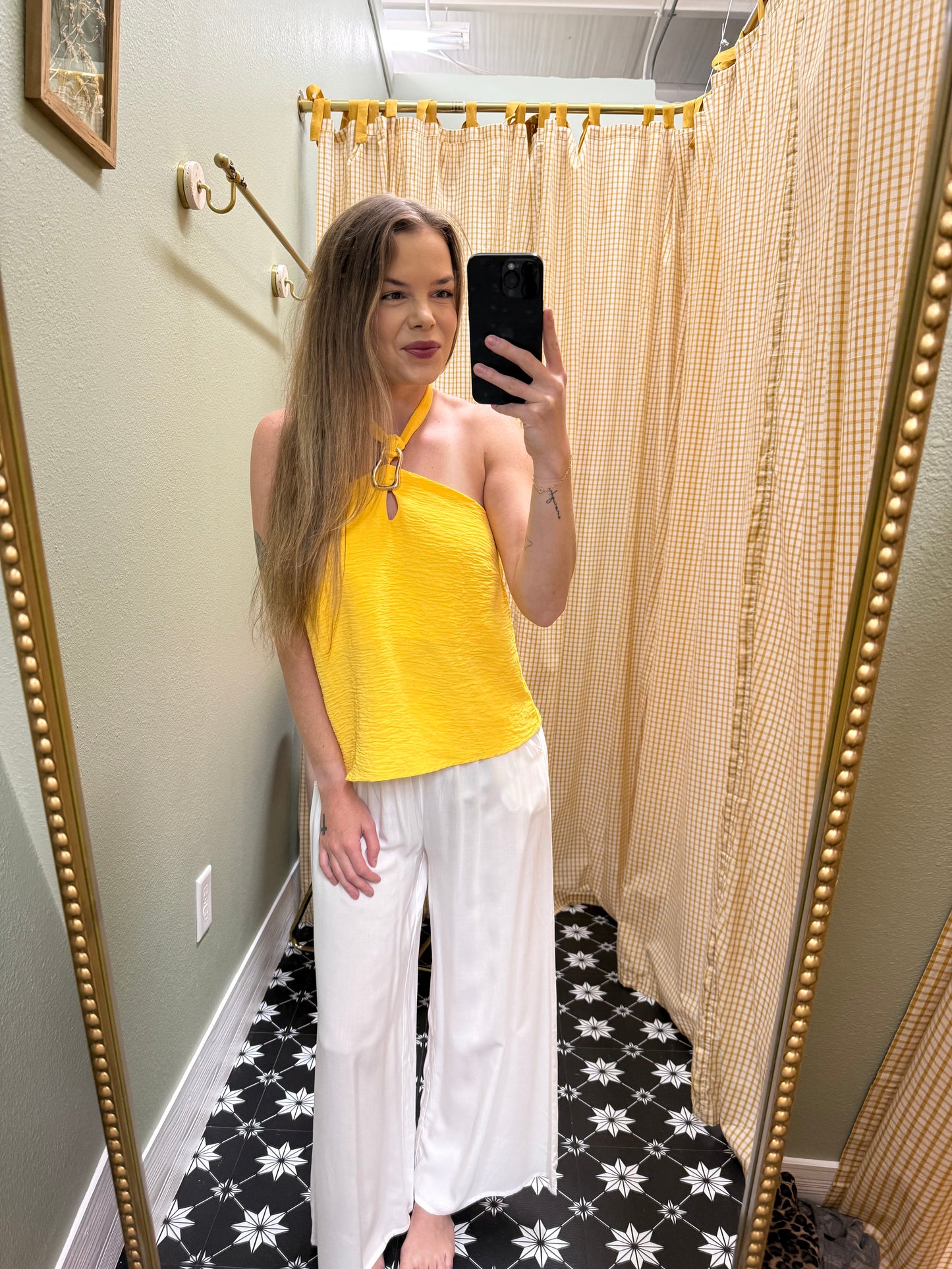Golden Hour Halter Top