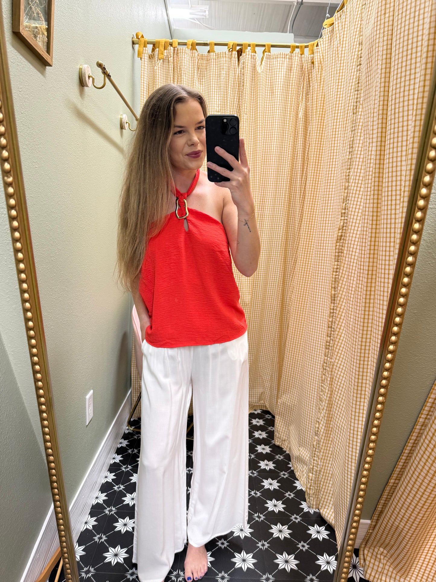 Golden Hour Halter Top