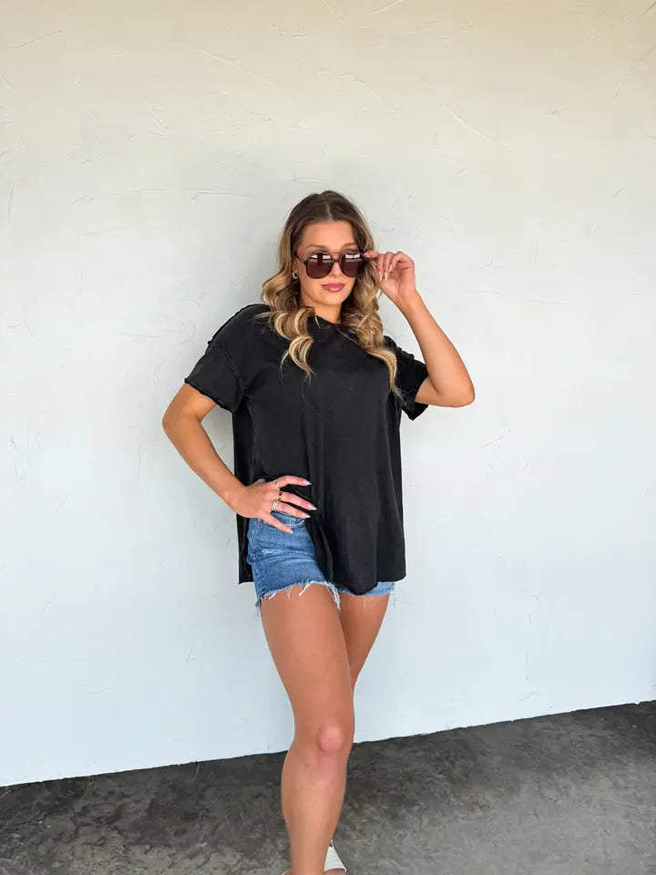 The Willow Washed Tee (Reg + Plus)