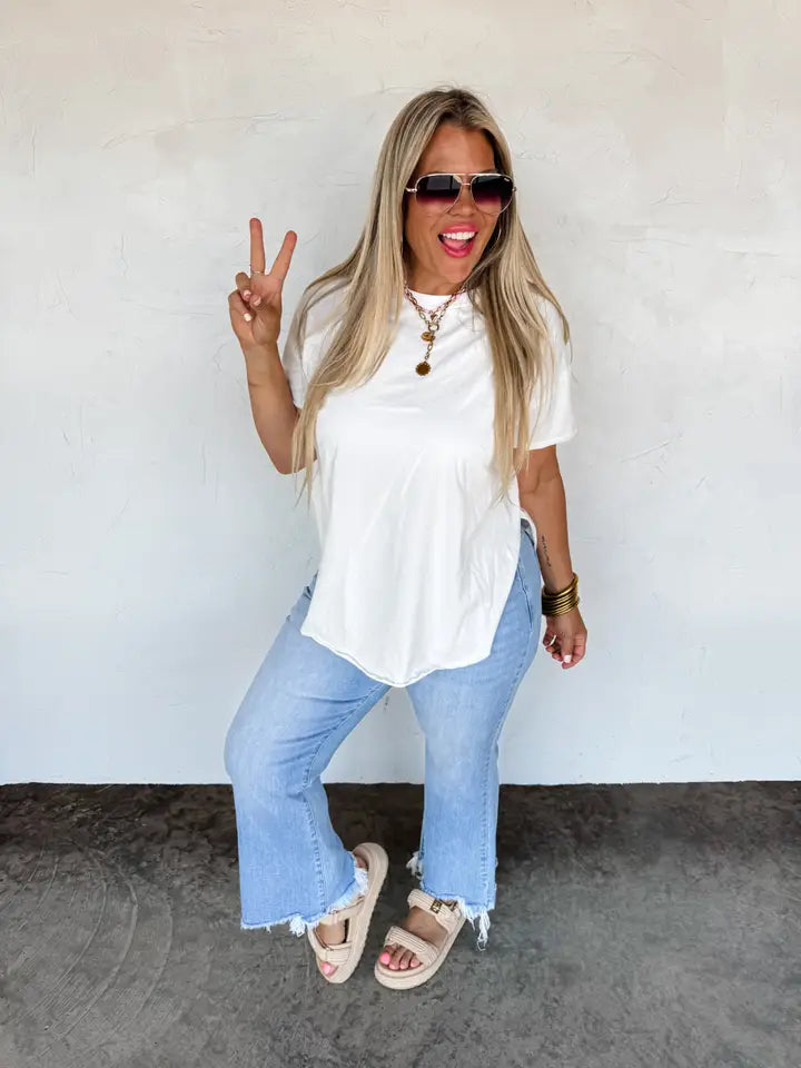 The Willow Washed Tee (Reg + Plus)