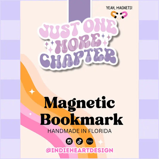 Just One More Magnetic Bookmark