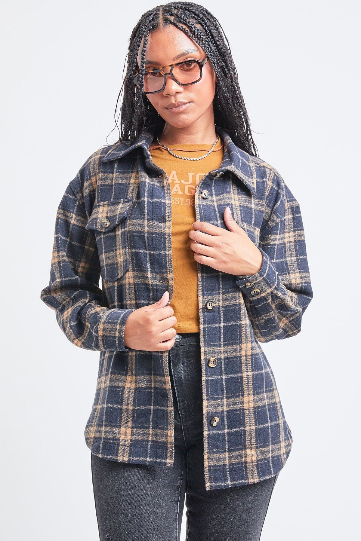 The Highland Plaid Shacket