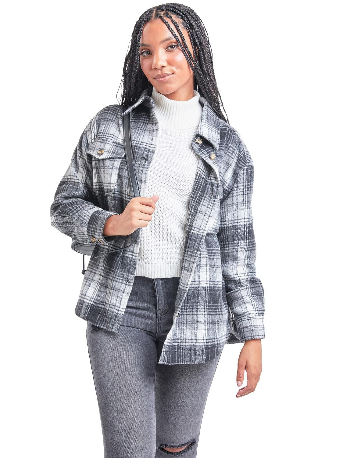 The Highland Plaid Shacket