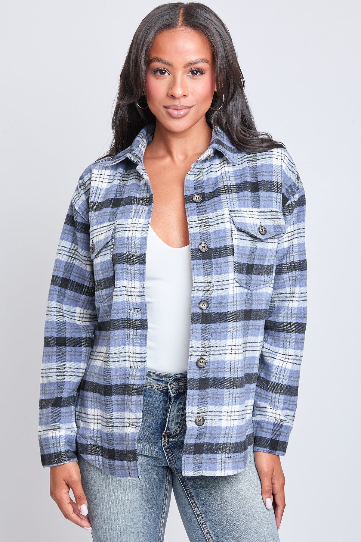 The Highland Plaid Shacket