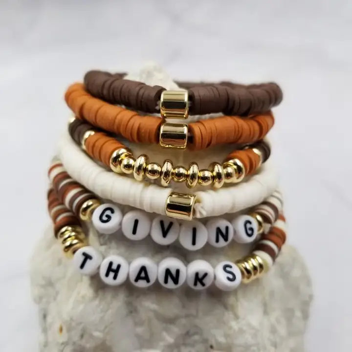 Giving Thanks Bracelet Set